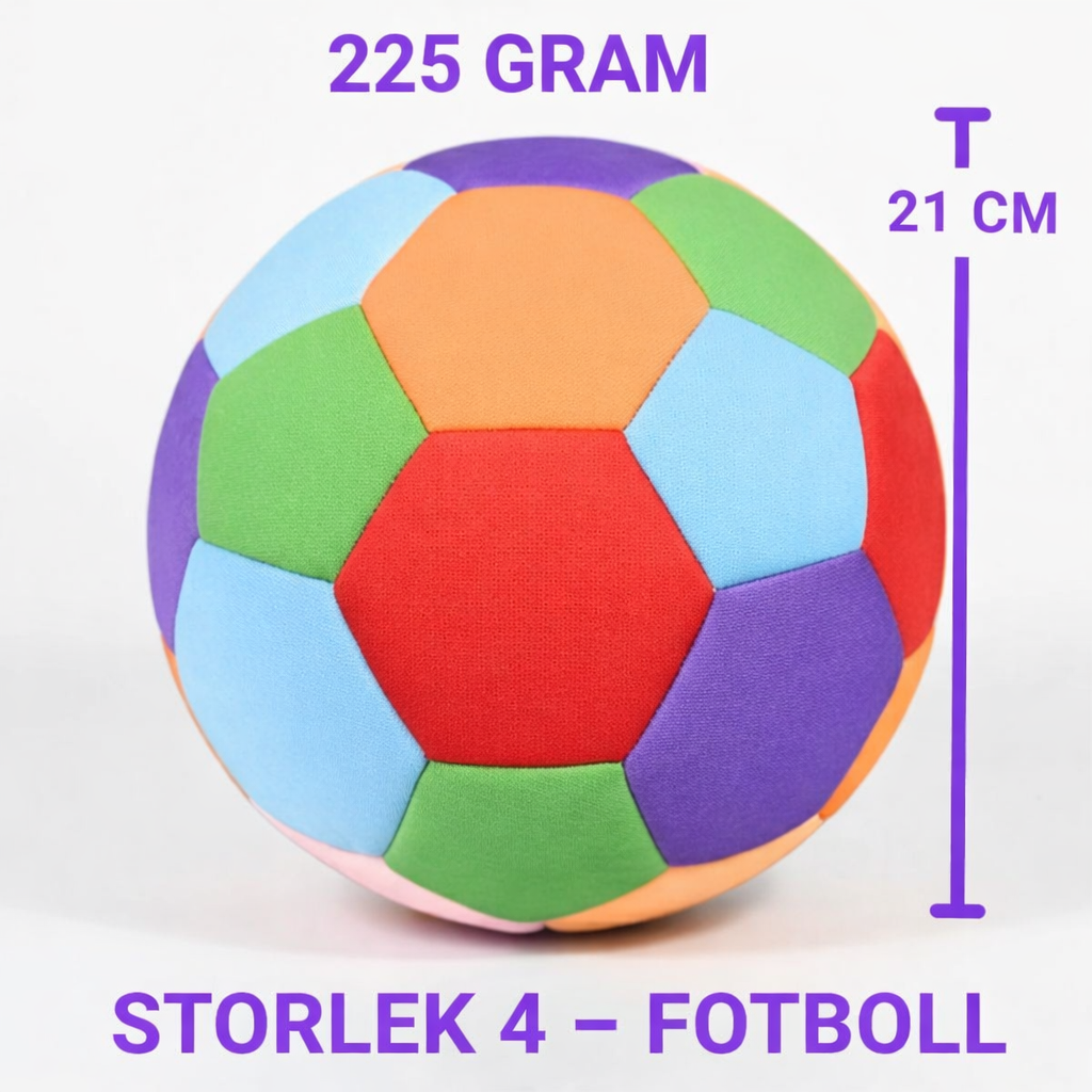 TystBollen™ – Mjuk & säker inomhusboll